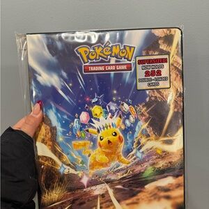Pokemon Trading Card Game Binder - Yellow and Blue